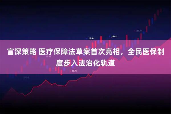 富深策略 医疗保障法草案首次亮相，全民医保制度步入法治化轨道
