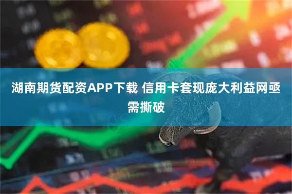 湖南期货配资APP下载 信用卡套现庞大利益网亟需撕破
