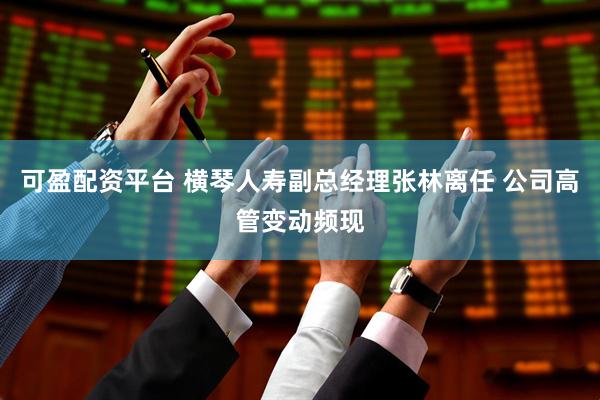 可盈配资平台 横琴人寿副总经理张林离任 公司高管变动频现